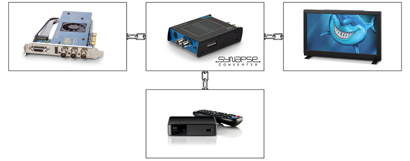 Synapse ANA140. Complete the Hardware Workflow Chain.