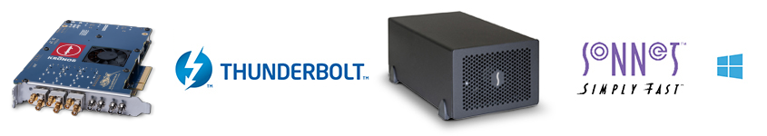 KRONOS Optikos3G CX SDI Sonnet Echo Express SE III