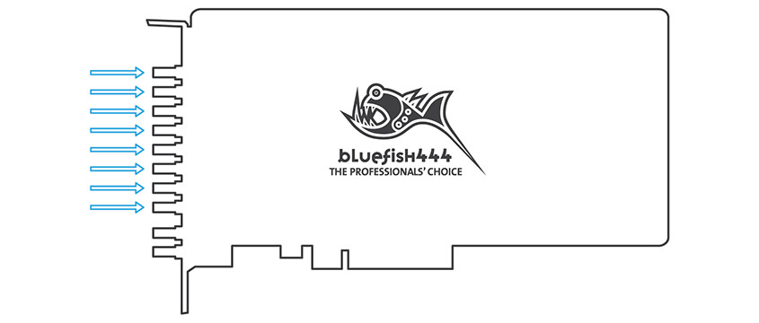 Acquisition with Bluefish444 video cards.