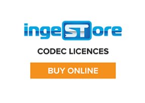 IngeSTore Codec Licences