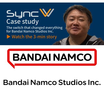 SyncVV Case Study Bandai Namco Studios